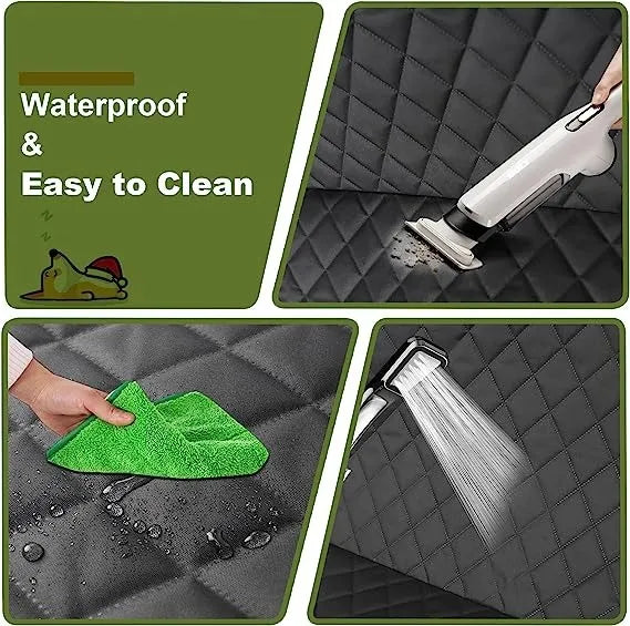 Funda Protectora Para Autos, Cubre Asiento Mascotas Negro