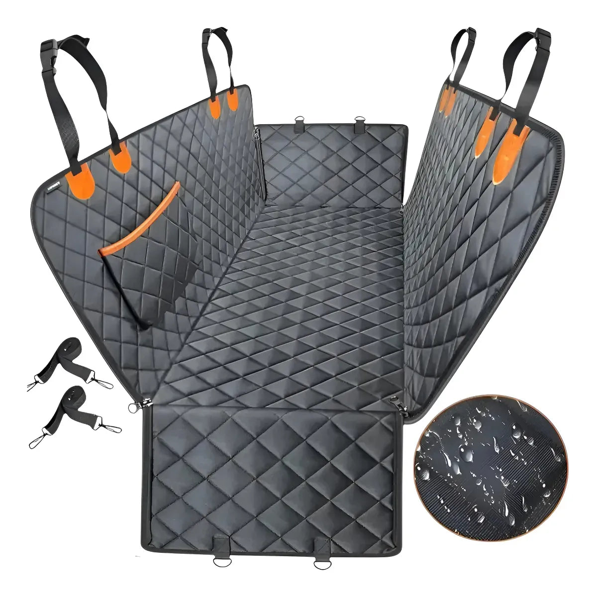 Lona Funda Protector Coche Perros Gatos Impermeable