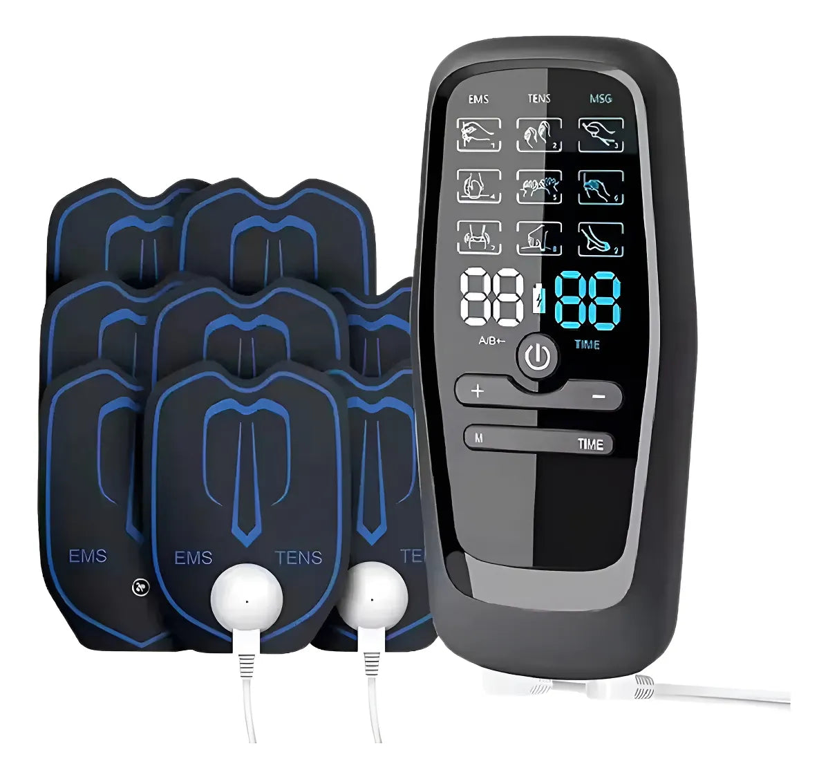 Tens Electroestimulador Musculo Electroterapia Portátil
