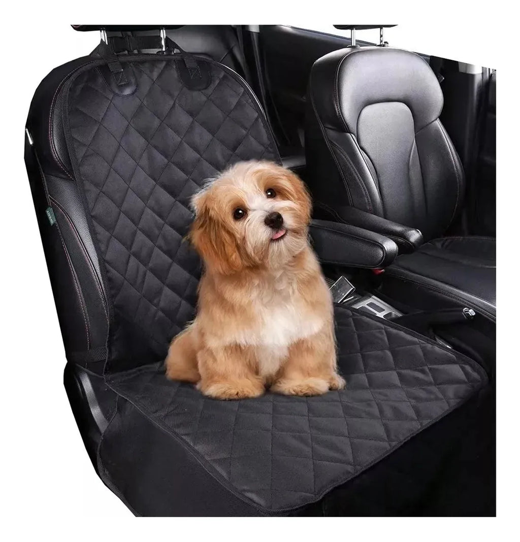 Funda Protectora Para Autos, Cubre Asiento Mascotas Negro